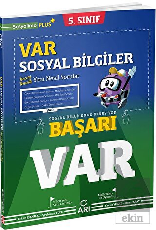 5. Sınıf Sosyal Bilgiler Başarı Var Yeni Nesil Sor