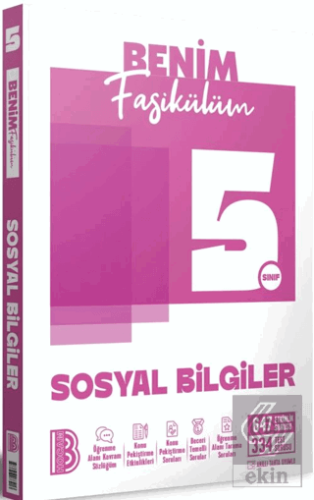 5. Sınıf Sosyal Bilgiler Benim Fasikülüm