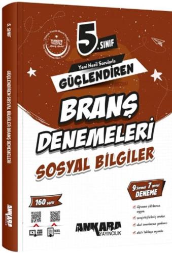 5. Sınıf Sosyal Bilgiler Güçlendiren Branş Denemeleri