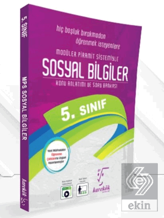 5. Sınıf Sosyal Bilgiler MPS Konu Anlatımlı Soru Bankası Karekök Yayınları