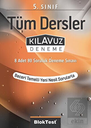 5.Sınıf Tüm Dersler Kılavuz Deneme