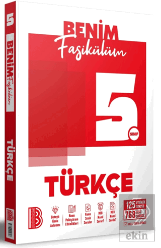 5. Sınıf Türkçe Benim Fasikülüm