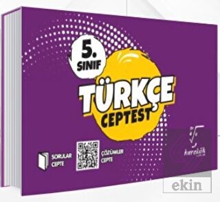 5. Sınıf Türkçe Cep Test