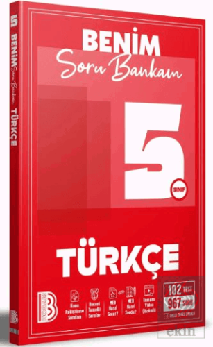 5. Sınıf Türkçe Soru Bankam