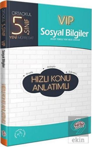 5. Sınıf VIP Sosyal Bilgiler Hızlı Konu Anlatımlı