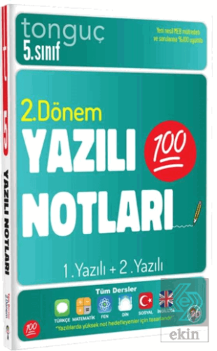5. Sınıf Yazılı Notları 2. Dönem 1 ve 2. Yazılı