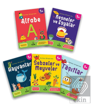 5 Yaş Noktaları Birleştirelim Serisi (5 Kitap Takı