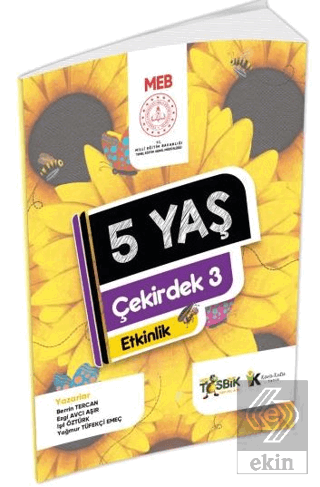 5 Yaş Okul Öncesi MEB Etkinlik Kitabı Çekirdek 3 Eğlenceli ve Öğretici