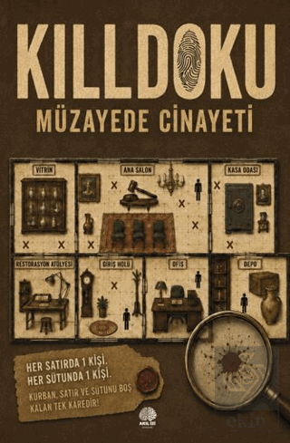 50 Cinayet Bulmacası Killdoku Müzayede Cinayeti Kolektif Akıl İzi Yayı
