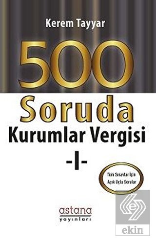 500 Soruda Kurumlar Vergisi 1
