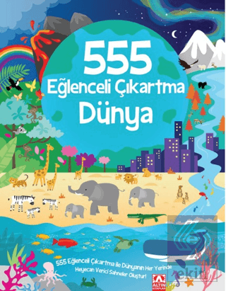 555 Eğlenceli Çıkartma - Dünya