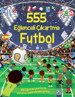 555 Eğlenceli Çıkartma Futbol