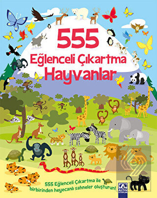 555 Eğlenceli Çıkartma - Hayvanlar