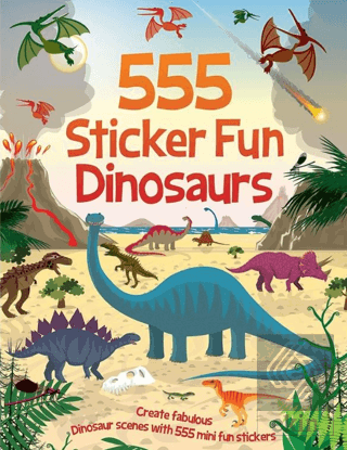 555 Sticker Fun - Dinosaurs