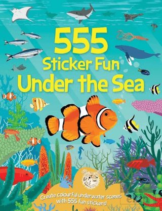 555 Sticker Fun - Under the Sea