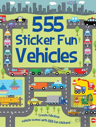 555 Sticker Fun - Vehicles