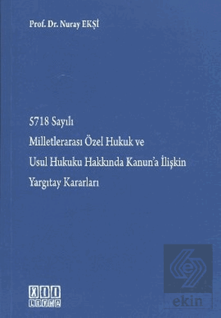 5718 Sayılı Milletlerarası Özel Hukuk ve Usul Huku