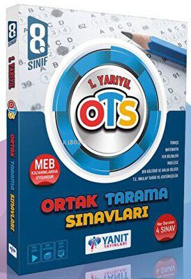 8. Sınıf 1. Yarıyıl Ortak Tarama Sınavları