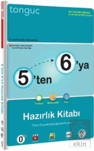 5'ten 6'ya Hazırlık Kitabı