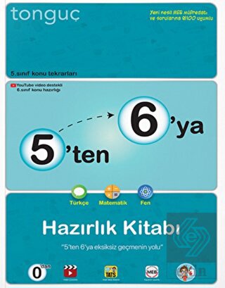5'ten 6'ya Hazırlık Kitabı