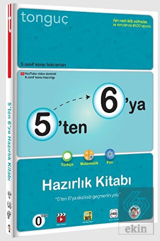 5'ten 6'ya Hazırlık Kitabı