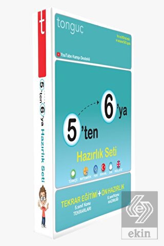 5'ten 6'ya Hazırlık Seti Tonguç Akademi