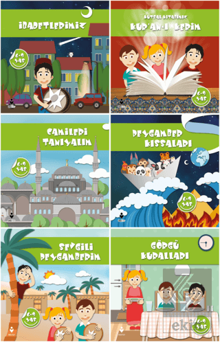 6-9 Yaş Evde Karakter Eğitimi Seti (6 Kitap)