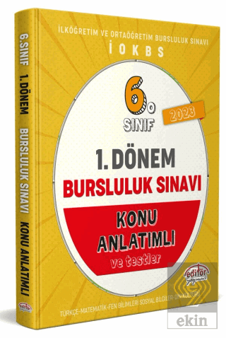6. Sınıf 1. Dönem Bursluluk Sınavı Konu Anlatımlı