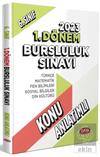 6. Sınıf 1. Dönem Bursluluk Sınavı Konu Anlatımlı
