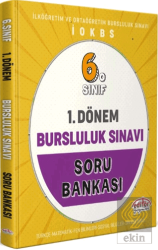 6. Sınıf 1. Dönem Bursluluk Sınavı Soru Bankası