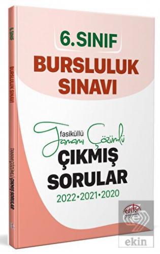 6. Sınıf Bursluluk 3 Yıl Çıkmış Sorular ve Çözümle