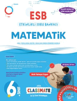 6. Sınıf Classmate Matematik Etkinlikli Soru Bankası