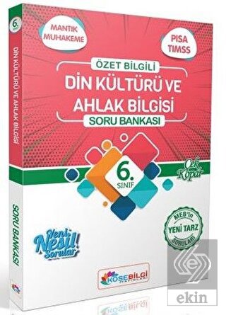 6. Sınıf Din Kültürü ve Ahlak Bilgisi Özet Bilgili