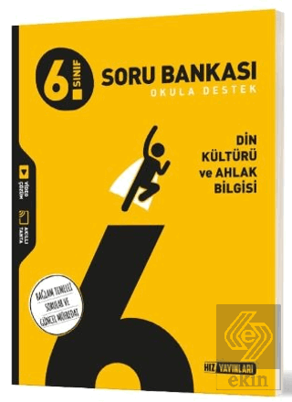 6. Sınıf Din Kültürü ve Ahlak Bilgisi Soru Bankası Kolektif Hız Yayınl
