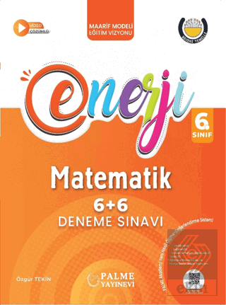 6. Sınıf Enerji 6+6 Matematik Deneme Sınavı