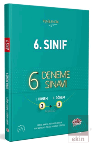 6. Sınıf Fasiküllü 6 Deneme Sınavı