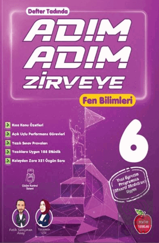 6. Sınıf Fen Bilimleri Adım Adım Etkinlikli Konu Anlatımlı Soru Bankas