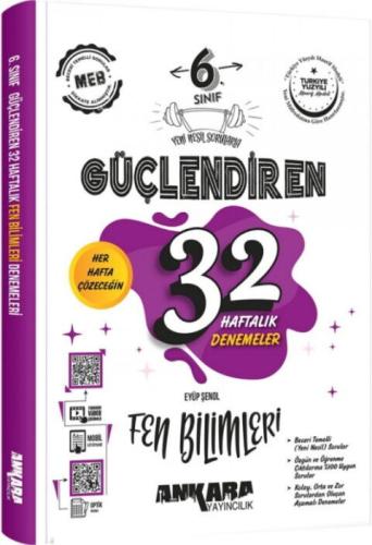 6. Sınıf Fen Bilimleri Güçlendiren 32 Haftalık Kazanım Denemeleri