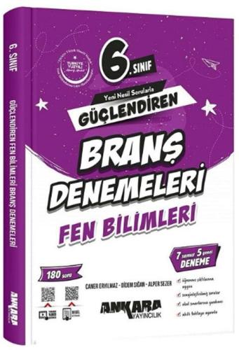 6. Sınıf Fen Bilimleri Güçlendiren Branş Denemeleri