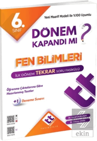 6. Sınıf Fen Bilimleri İlk Dönem Tekrar Fasikülü