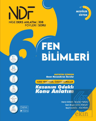 6. Sınıf Fen Bilimleri Kazanım Odaklı Konu Anlatımı