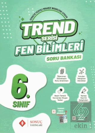 6. Sınıf Fen Bilimleri Trend Serisi Soru Bankası