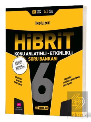 6. Sınıf Hibrit İngilizce Konu Anlatımlı - Etkinlikli Soru Bankası