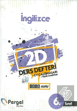 6. Sınıf İngilizce 2D Ders Defteri