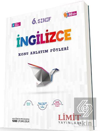6. Sınıf İngilizce Konu Anlatım Föyleri