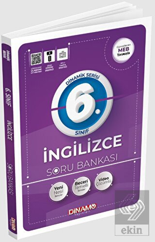 6. Sınıf İngilizce Soru Bankası Dinamo Yayınları