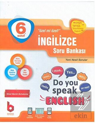 6. Sınıf İngilizce Soru Bankası