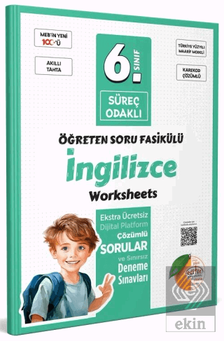 6. Sınıf İngilizce Worksheets Süreç Odaklı Öğreten Soru Fasikülü Çözüm