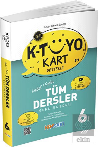 6. Sınıf K-Tüyo Kart Destekli Hedef Bir Fazla Tüm