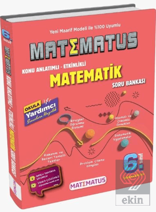 6. Sınıf Konu Anlatımlı Etkinlikli Matematik Soru Bankası